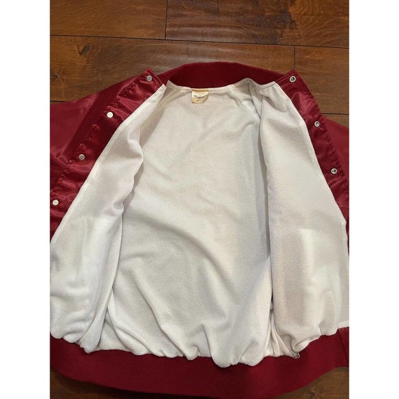 Vintage 1980s Huntsville Alabama Satin Jacket - Picture 9 of 10